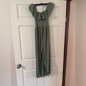 Green dress